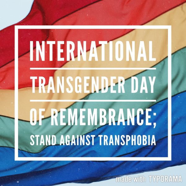 International Transgender Day of Remembrance 2017.